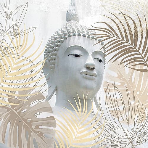 Buddha Palm Art Print by Kimberly Allen