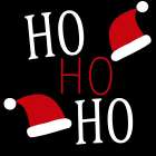 HO HO HO Art Print