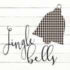 Jingle Bells Plaid Art Print