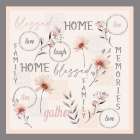 Always Blessed Bedding Art Print