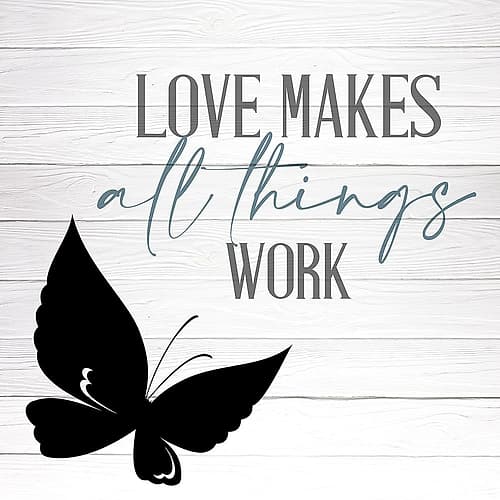 Love Makes All Art Print