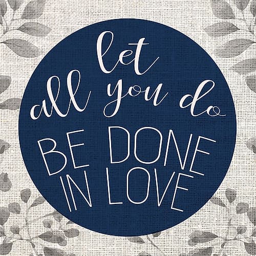 Let all You Do Art Print
