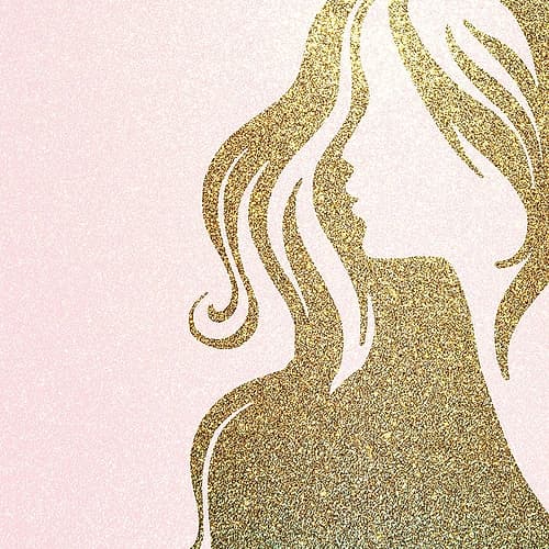 Fashionista 5 Square Figurative Print