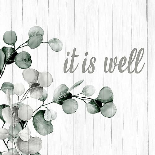 Well and Simply 1 Inspirational Print