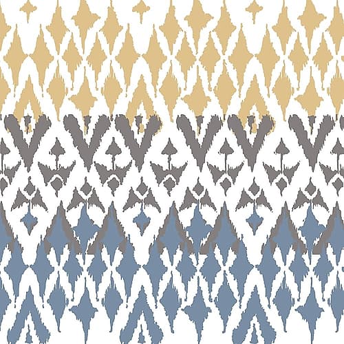 Ikat Farm 2 Patterns Print