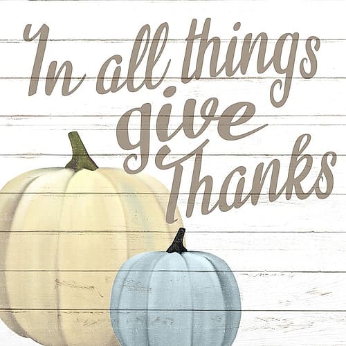 In All Things Food Print