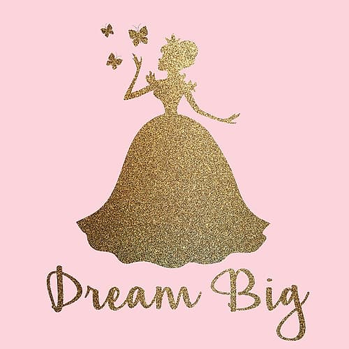 Princess Dreams 2 V2 Kids Print
