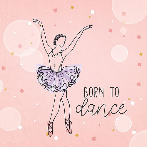 Born to Dance 1 Kids Print