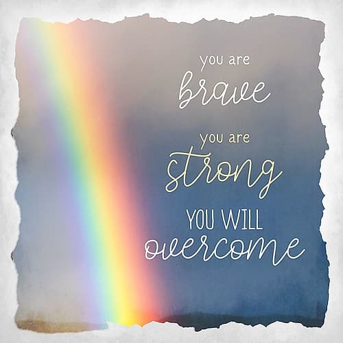 Overcome Art Print