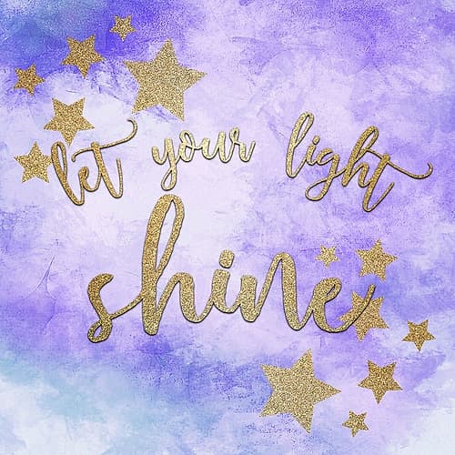 Let Your Light Shine Kids Print