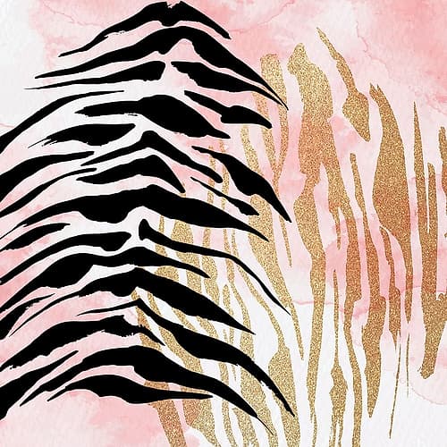Glam Animal 1 Fashion Print