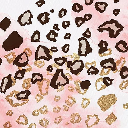 Glam Animal 2 Fashion Print