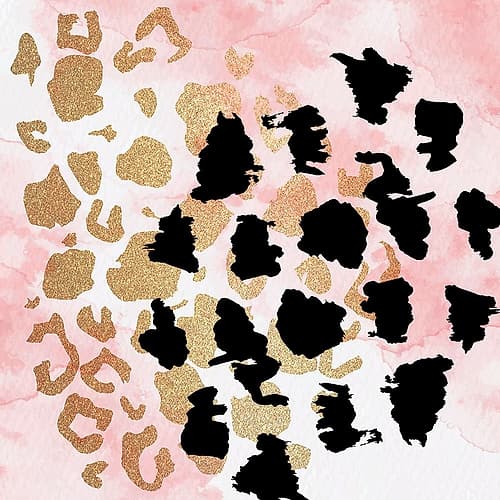 Glam Animal 3 Art Print