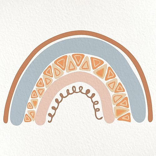 ABC Rainbow 1 Kids Print