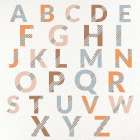 ABC Rainbow 2 Art Print