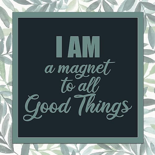 I Am 2 Square Inspirational Print