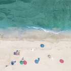Aerial Beach 1 Art Print