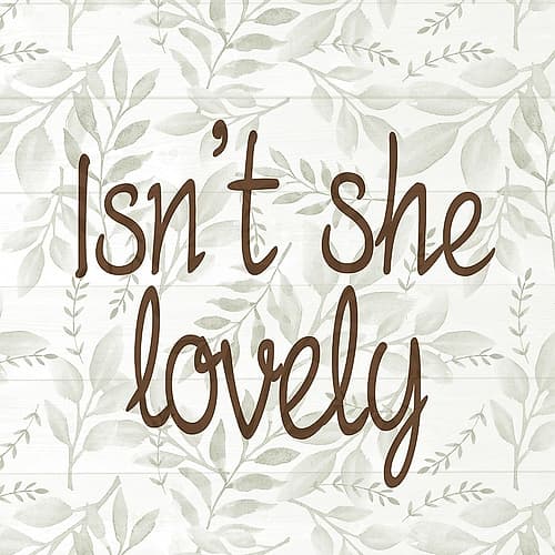 Lovely Art Print