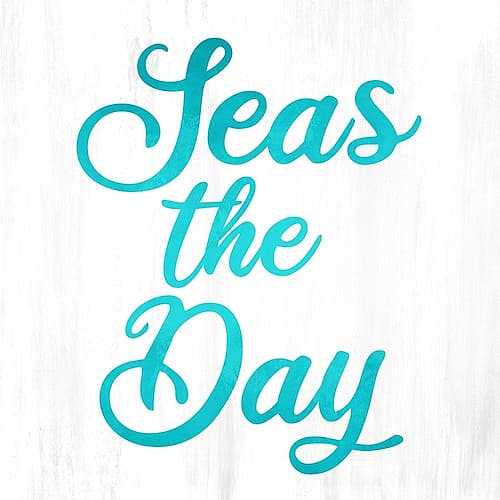 Seas the Day 3 Coastal Print
