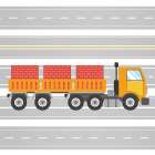 On the Road 4 Art Print