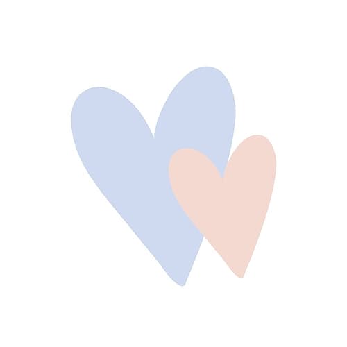Hearts Art Print