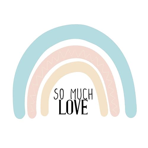 So Much Love Art Print
