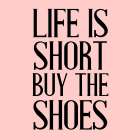 Life is Short Art Print