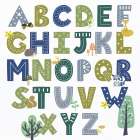 Woodland ABCs Art Print