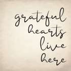Greateful Hearts Art Print