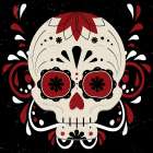 Sugar Skull 1 Art Print