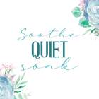 Relax Recharge 4 Bathroom Art Print