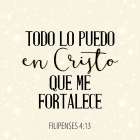 Todo Lo Puedo Art Print