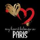 I Love Paris 2 Art Print