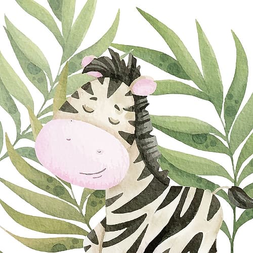Goodnight Jungle 2 Art Print