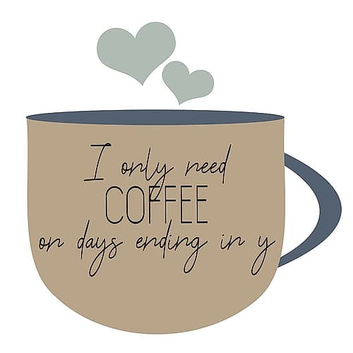 I Drink Coffee 2 V2 Coffee Print