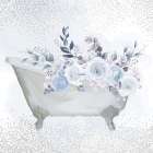 Wash Soak Relax 2 Bathroom Art Print