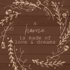 A Home Art Print