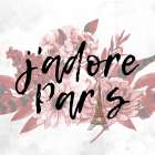 Paris Fall Blooms 2 v2 Art Print