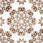 Warm Tile 3 Art Print