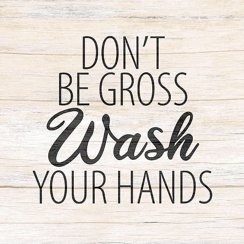 Dont Be Gross Art Print