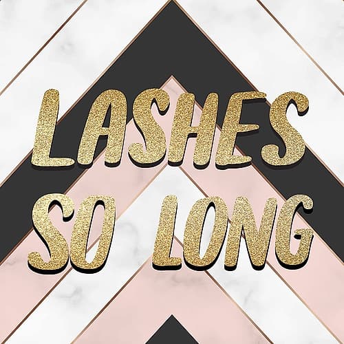 Lashes 3 Fashion Print