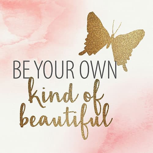 Glamour Style 4 Inspirational Print
