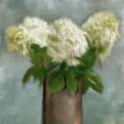 Hydrangeas Art Print
