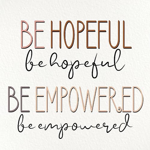 Hopeful 1 V3 Signs Print