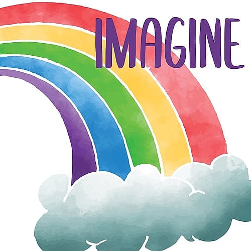 Rainbow Brave 3 Kids Print