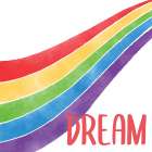 Rainbow Brave 4 Art Print