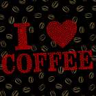 I Love Coffee 1 Kitchen Print