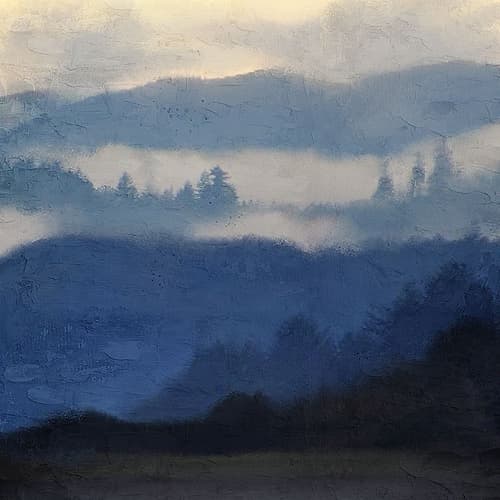 Mountain Range 2 Landscape Print