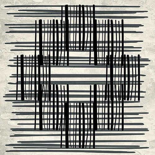 Pattern Stripe 1 Art Print by Kimberly Allen