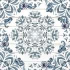 Blue Tiles 1 Art Print